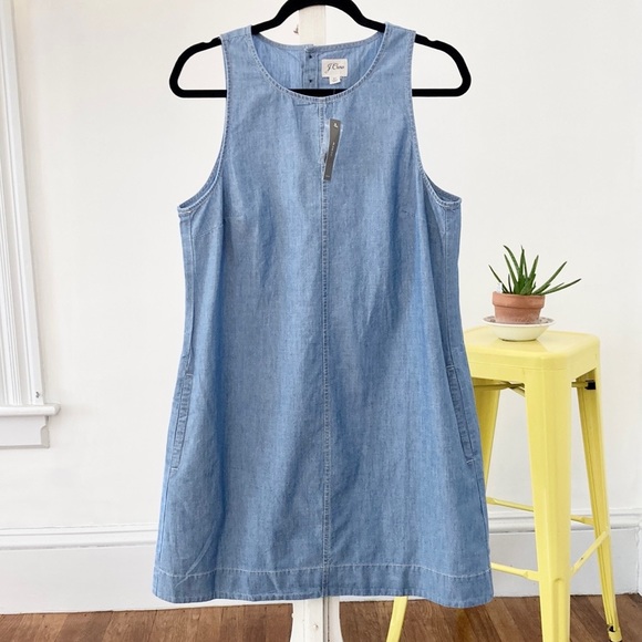 J. Crew Dresses & Skirts - J. Crew Chambray Shift Dress